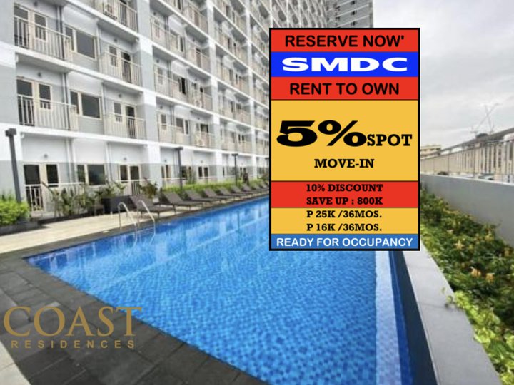 SMDC Coast  Residences Condo FOR SALE in Roxas Boulevard ;Pasay City