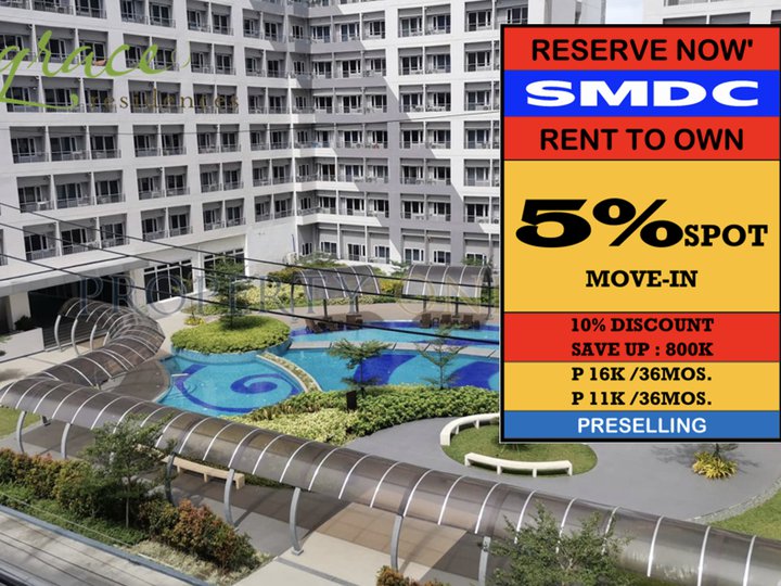 CONDO FOR RENT in Taguig City at SMDC GRACE RESIDENCES