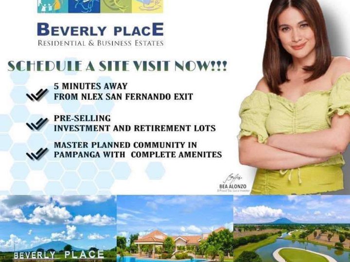 FOR SALE RESIDENTIAL LOTS WITHIN AN EXCLUSIVE COMMUNITY NEAR SM PAMPANGA AND NLEX