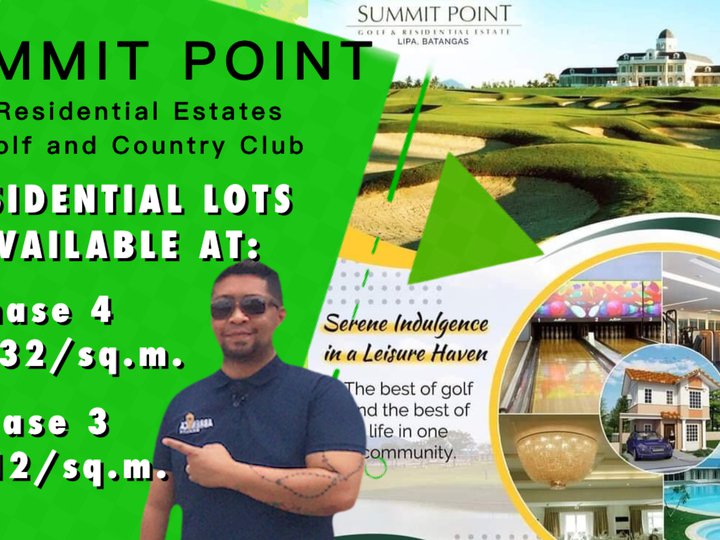 RESIDENTIAL LOT FOR SALE SUMMIT POINT GOLF AND COUNTRY CLUB [Lot 🚜