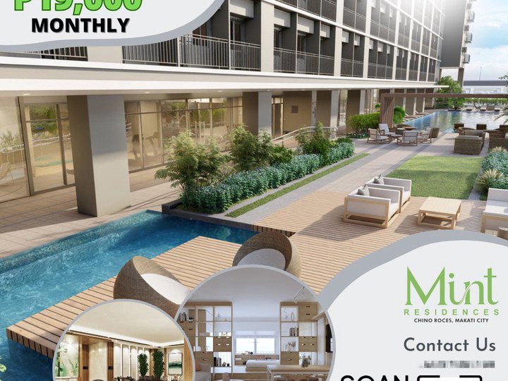 20.00 sqm 1-bedroom Condo For Sale in Makati Metro Manila