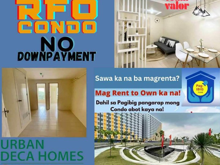 Condo unit with 2bedroom,rent to own