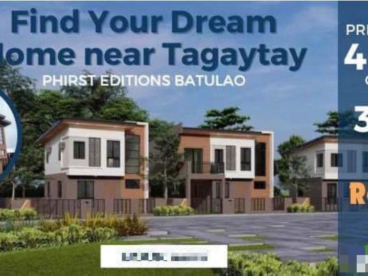 Best selling house and lot near tagaytay