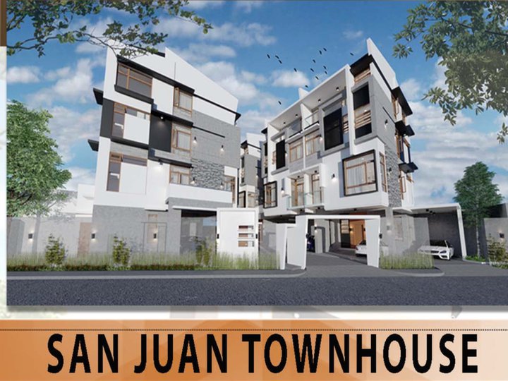 Last Unit ! 4-Storey Townhouse with 4 Bedroom For Sale in San Juan, Metro Manila