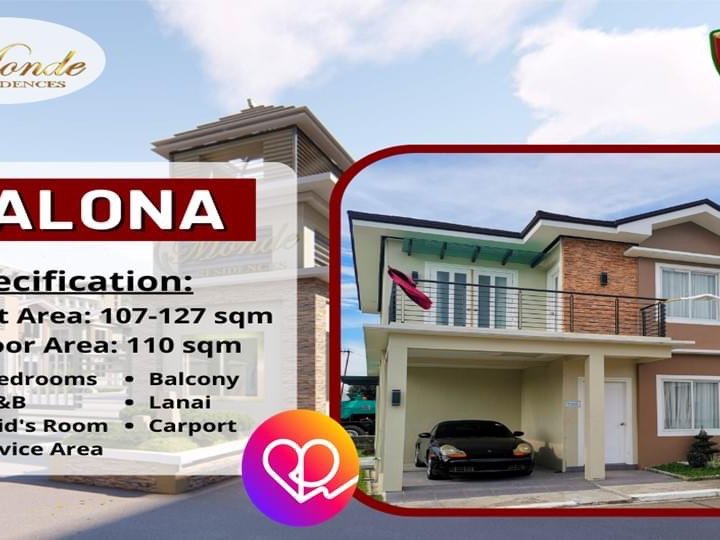 Monde Residence single attached House and lot in Dasmarinas Cavite