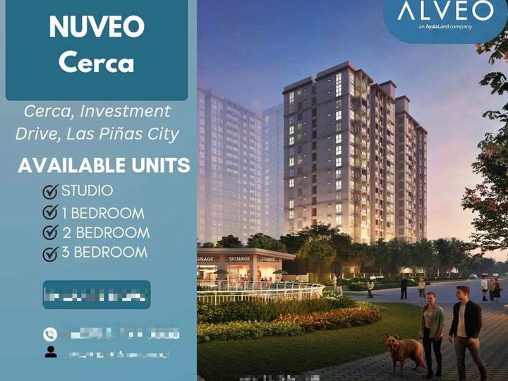 Nuveo Cerca las Pinas , 1 bedroom for sale free site visit.