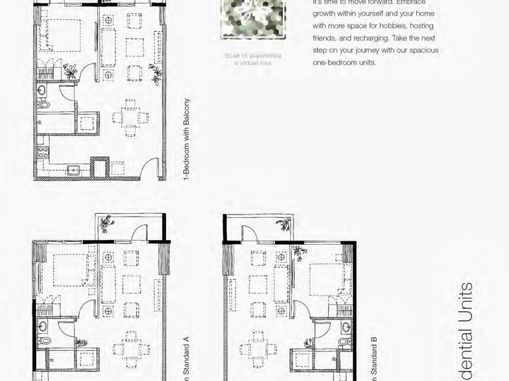 Ready For Occupancy 56.00 sqm 1-bedroom Residential Condo For Sale in Pasig
