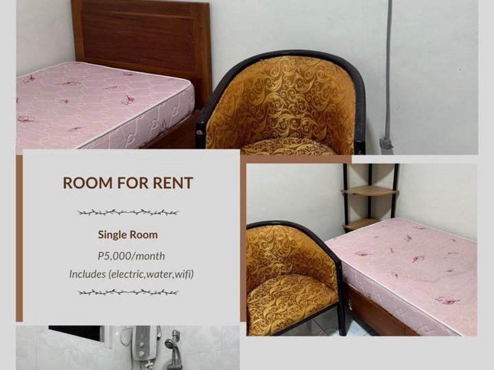 Room for rent with aircon