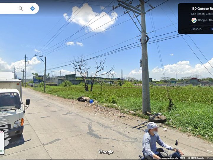 FOR SALE LOT IDEAL FOR COMMERCIAL USE IN PAMPANGA ALONG INDUSTRIAL ZONES VERY NEAR TO NLEX