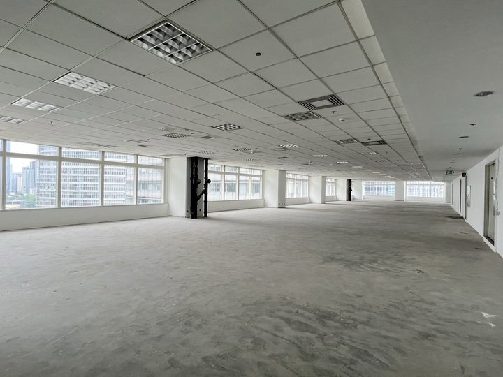 1,638.27 Sq.M. Warm Shell Office Space for Lease in RCBC Plaza, Ayala Avenue