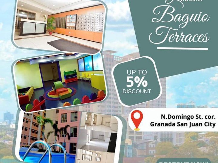 Near Greenhills/Cubao PET FRIENDLY 2BR Condo 25k Monthly!