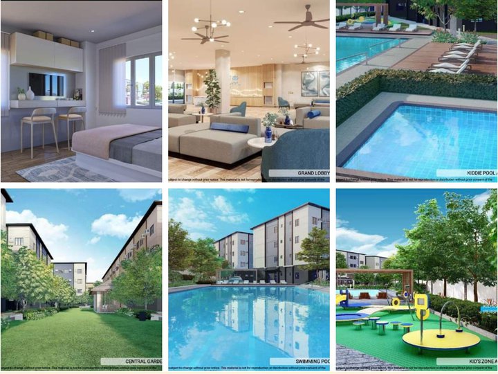 15k monthly Pre-selling 1-bedroom Condo For Sale Sta Rosa Laguna