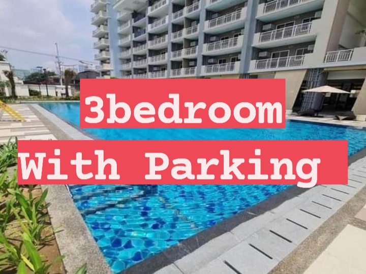 3BR with parking condo in Quezon City near Ateneo katipunan