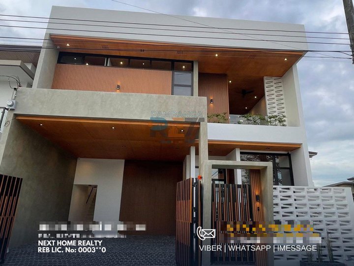 Modern Filipino Smart Home 5 Bedrooms in Angeles City Pampanga