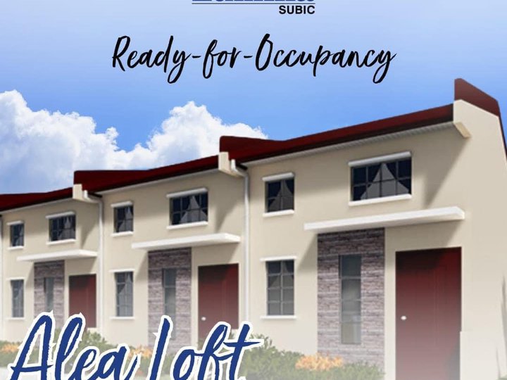 Affordable 1-bedroom Townhouse Ready-for-Occupancy in Subic Zambales