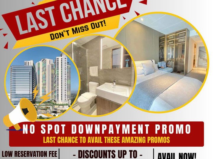 Pre selling condominium, No spot down payment