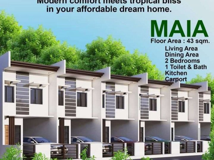 2-bedroom Single Attached House For Sale in Tanauan Batangas