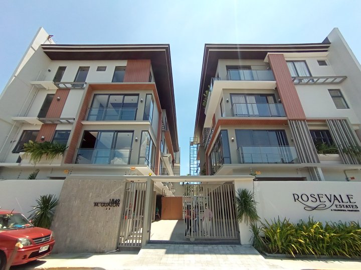 4-bedroom Townhouse For Sale in Manila Rosevale Estates near Makati