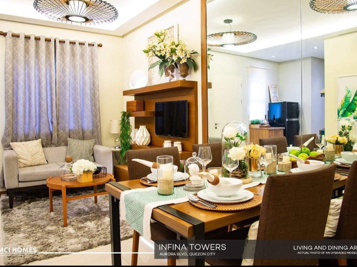 Preselling condominium in QC for only 18k per month (DP PERIOD)