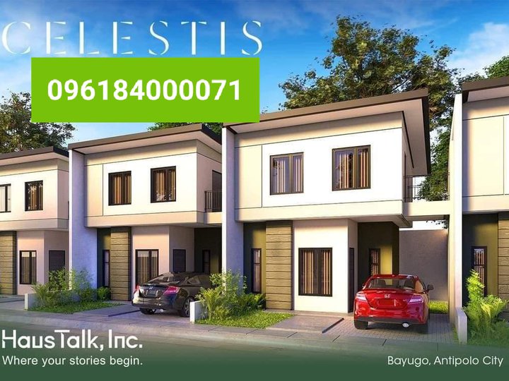 House and lot..Single attached with 3brs,2t&b and 1garage in Antipolo