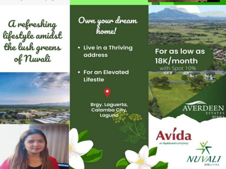 Lot for sale at Averdeen Estates Nuvali pre selling lots