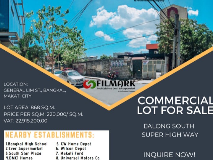 Commercial Lot For Sale