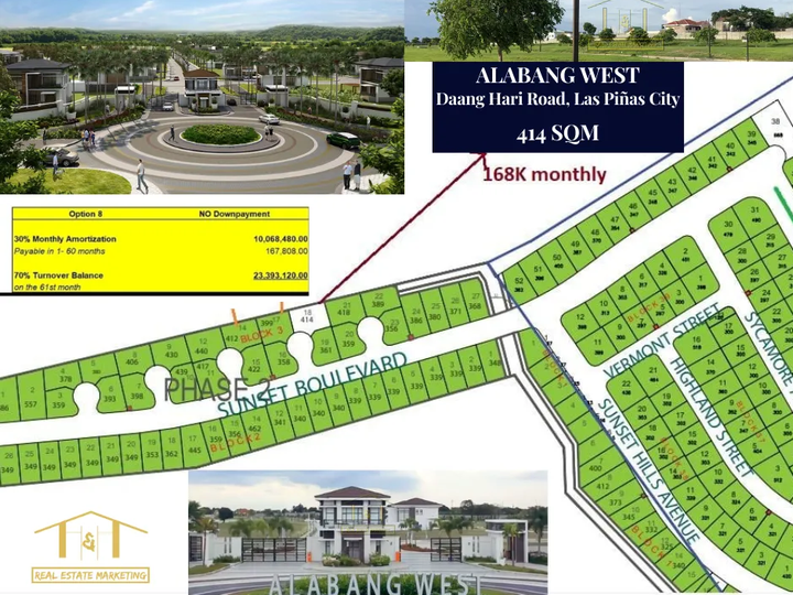 414sqm Residential Lot For Sale Alabang West Muntinlupa Metro Manila