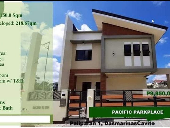 Brand New House and Lot For Sale in Dasmariñas Cavite