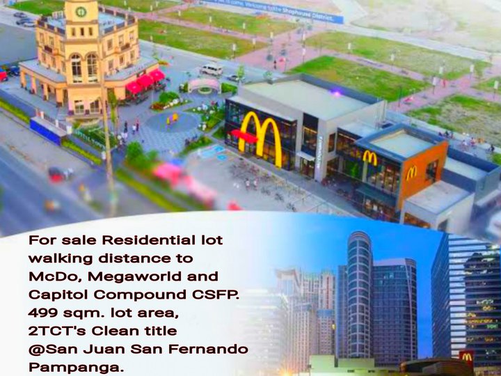 Residential lot @San Juan City of San Fernando Pampanga.