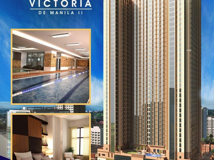 44 sqm 2-bedroom Condo For Sale in Malate Manila