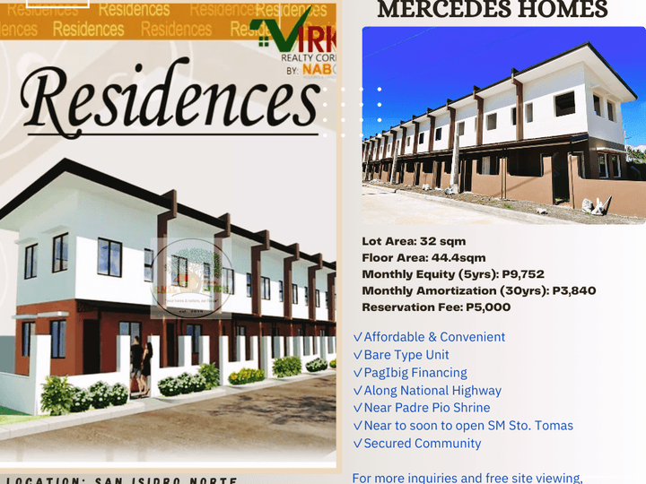 Affordable Property in Mercedes Homes