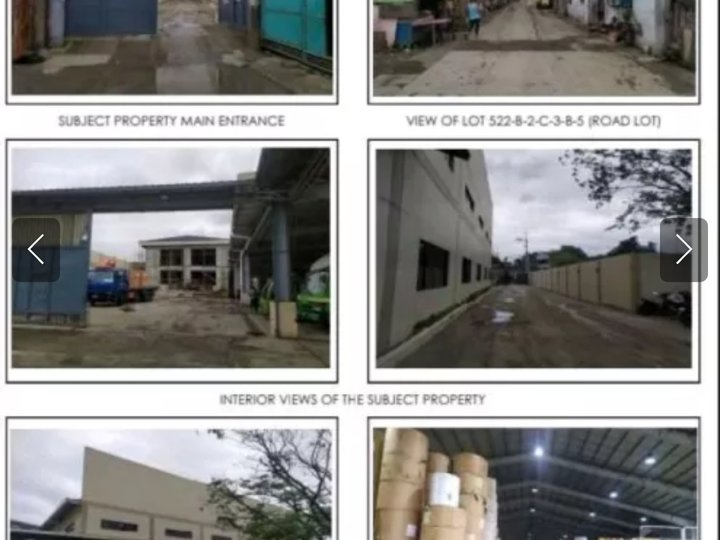 Foreclosed 9,925 sqm Industrial Lot For Sale in Valenzuela