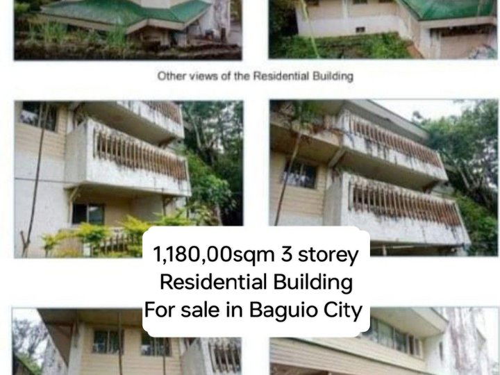 Foreclosed 3 Storey Residential Building for sale in Baguio Benguet!