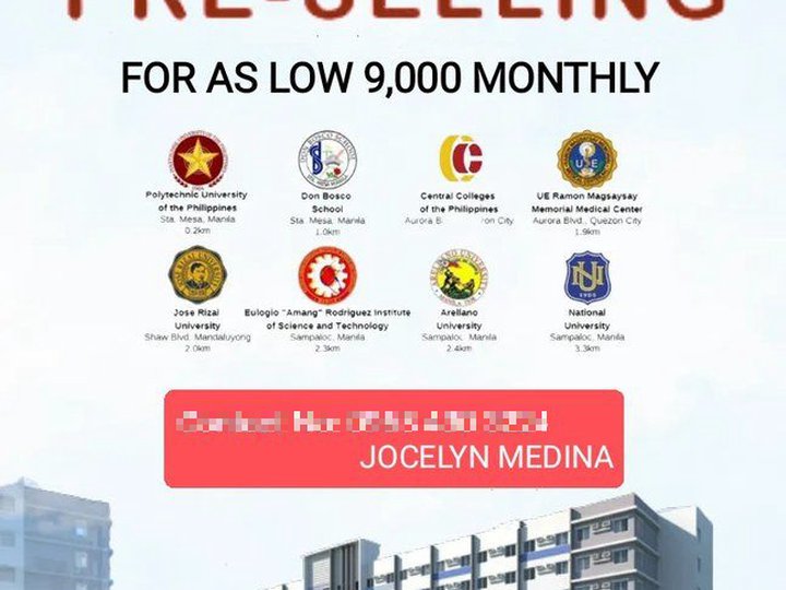 33.78 sqm 2-bedroom Condo For Sale in Manila Metro Manila