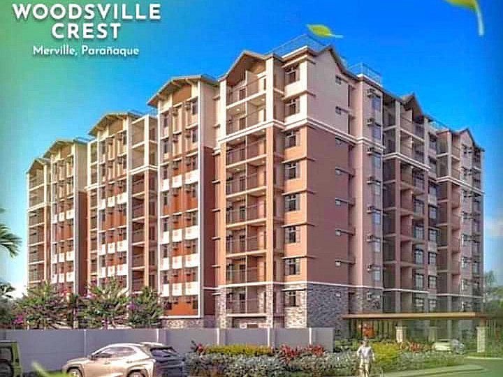 1 BR CONDO FOR SALE WOODSVILLE CREST AT MERVILLE, PARANAQUE