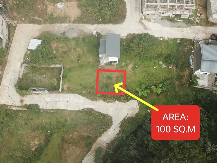 100 SQ.M RESIDENTIAL LOT FOR SALE IN IRISAN BAGUIO CITY