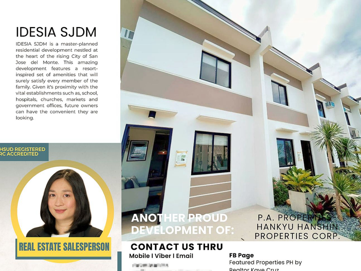 Best Selling 2-bedroom Townhouse For Sale thru Bank or Pag-IBIG