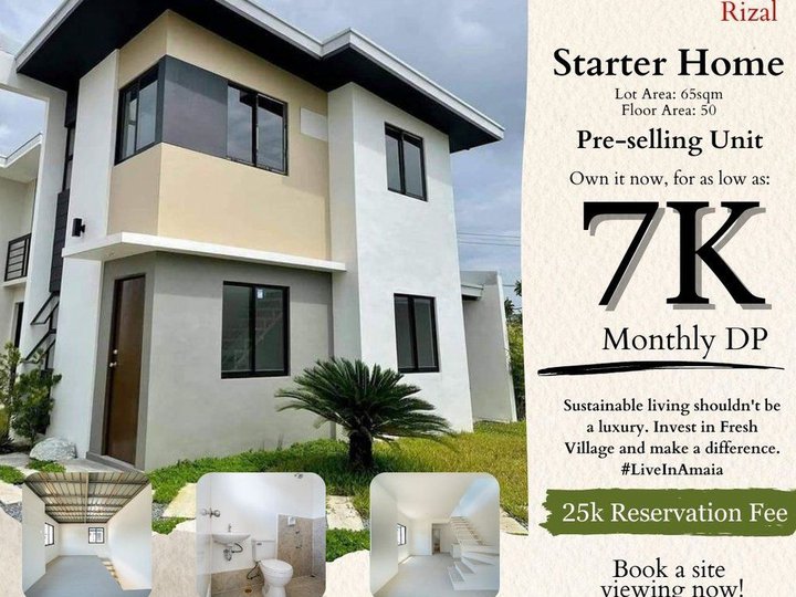 3 BEDROOMS SINGLE DETACHED HOUSE FOR SALE IN AMAIA SCAPES RIZAL.