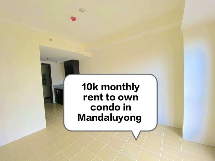 10k monthly rent to own condo rfo in mandaluyong