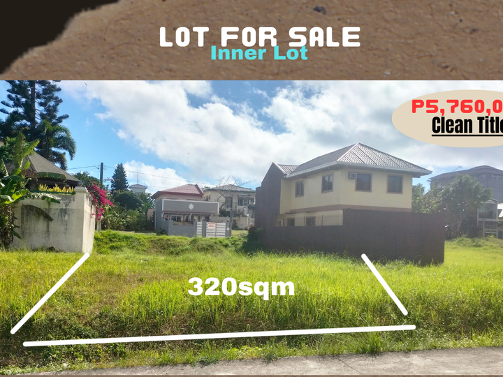 LOT FOR SALE in Country Homes 1, Tagaytay City near Ayala Malls Serin