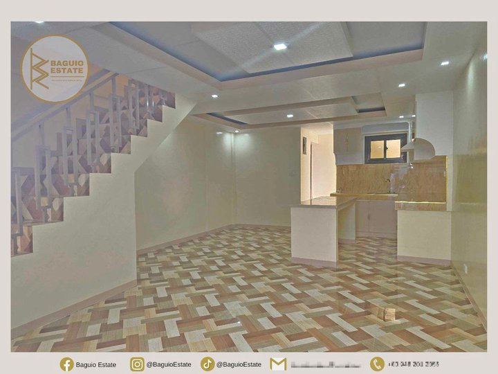 NEWLY RENOVATED HOUSE AND LOT AT STO. TOMAS PROPER, BAGUIO CITY
