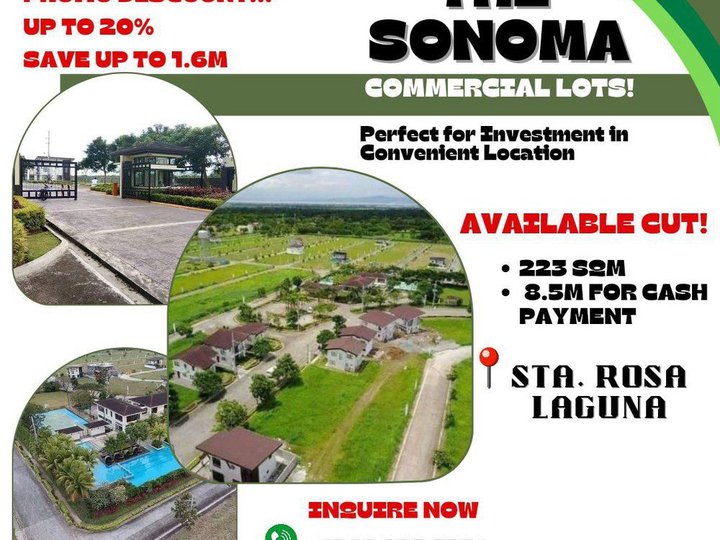 223S EXCLUSIVE RESIDENTIAL THE SONOMA LAGUNA NEAR NUVALI AND SOLENAD