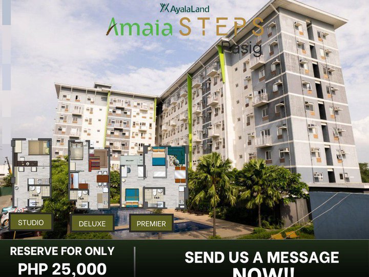 RFO & Pre Selling Condo Unit in Amaia Steps Pasig Metro Manila