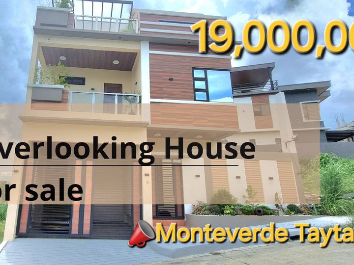 3-bedroom Overlooking Single Attached House For Sale in Taytay Rizal