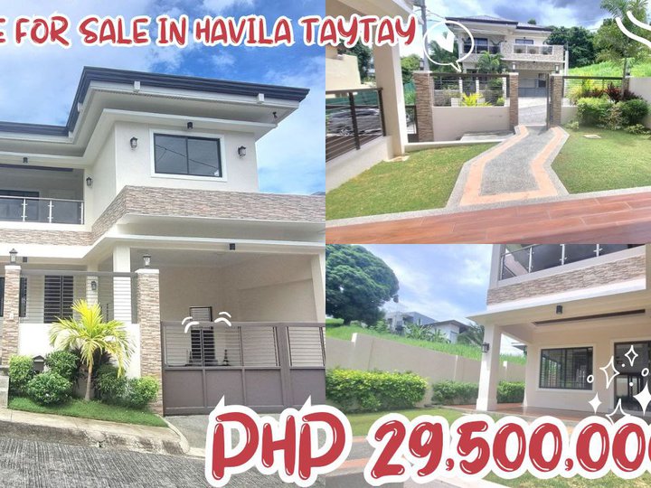 5-bedroom Single Detached House For Sale in Taytay Rizal