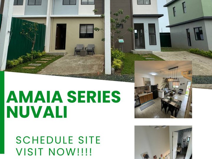 3-bedroom Townhouse Preselling in Amaia Series Nuvali Calamba Laguna