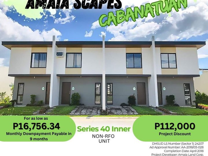 AMAIA SCAPES CABANATUAN (HOUSE & LOT-BARE FINISHED TURNOVER)  Location: Bangad Cabanatuan City