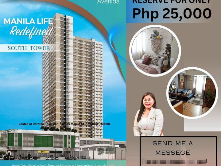 30Sqm 1bedroom Condo For Sale in Manila