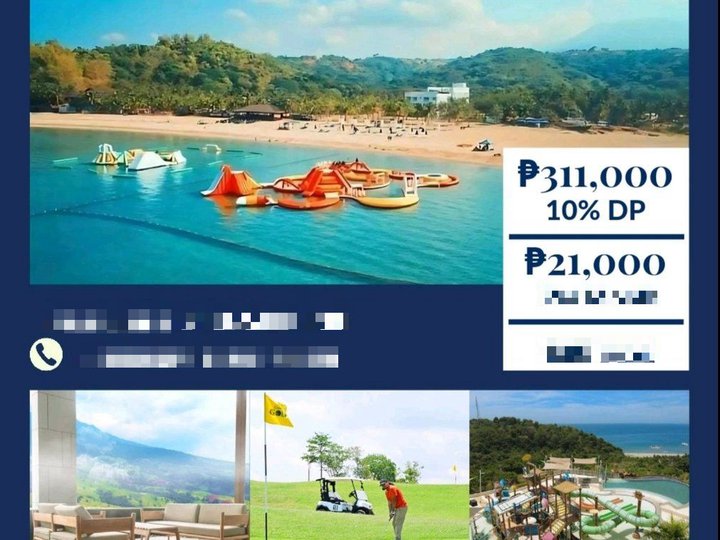 Beach Properties 210 sqm x 18,500 per sqm,  located at Quinawan Bagac Bataan - Camaya Coast