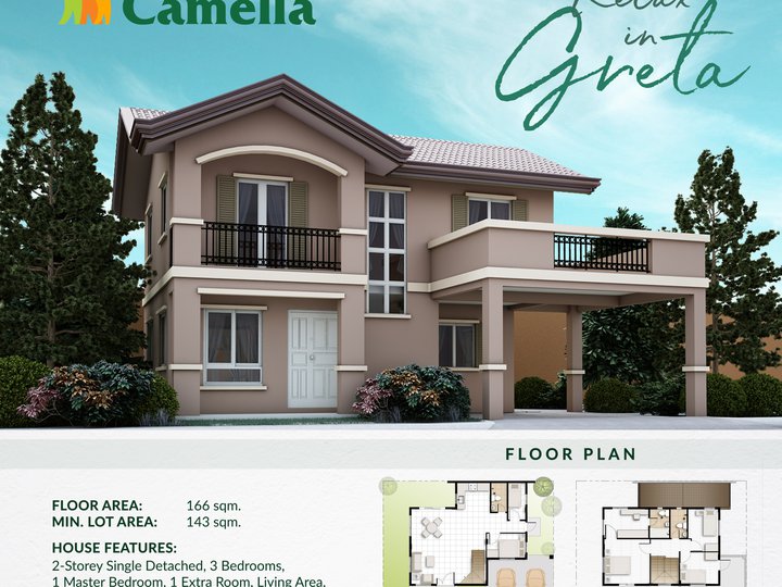 GRETA 5-bedroom Single Attached House For Sale in Plaridel Bulacan